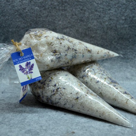 534 levanduľová soľ do kúpeľa